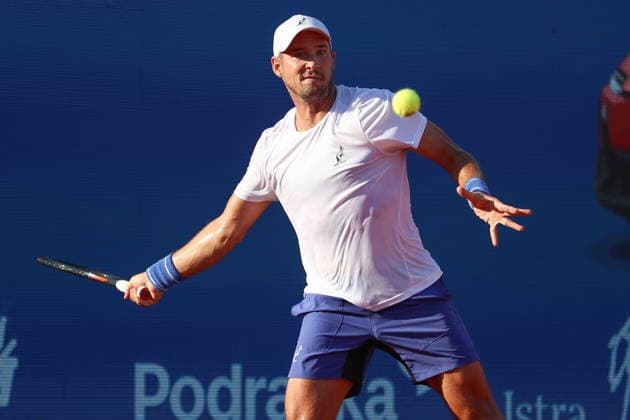 Umag 13.07.2026. Tenis PLAVA LAGUNA CROATIA OPEN Tennis PLAVA LAGUNA CROATIA OPEN Nz Dusan Jajovic Fot. Kacper Staniec NEWSPIX.PL --- newspix.pl 