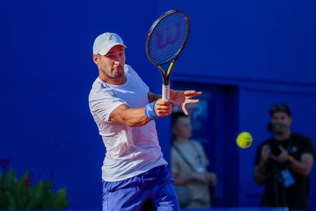 Umag 13.07.2026. Tenis PLAVA LAGUNA CROATIA OPEN Tennis PLAVA LAGUNA CROATIA OPEN Nz Dusan Jajovic Fot. Kacper Staniec NEWSPIX.PL --- newspix.pl 
