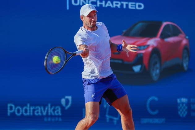 Umag 13.07.2026. Tenis PLAVA LAGUNA CROATIA OPEN Tennis PLAVA LAGUNA CROATIA OPEN Nz Dusan Jajovic Fot. Kacper Staniec NEWSPIX.PL --- newspix.pl 