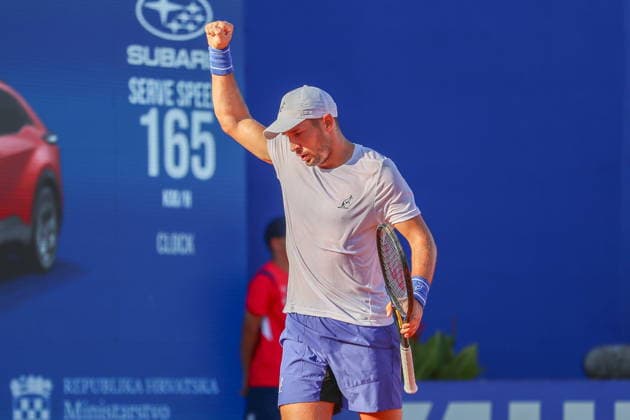 Umag 13.07.2026. Tenis PLAVA LAGUNA CROATIA OPEN Tennis PLAVA LAGUNA CROATIA OPEN Nz Dusan Jajovic Fot. Kacper Staniec NEWSPIX.PL --- newspix.pl 