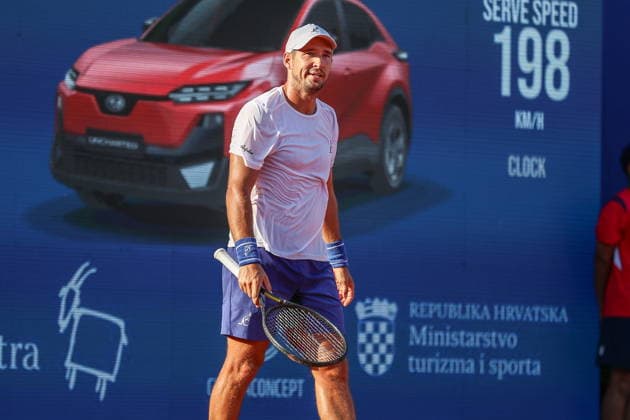 Umag 13.07.2026. Tenis PLAVA LAGUNA CROATIA OPEN Tennis PLAVA LAGUNA CROATIA OPEN Nz Dusan Jajovic Fot. Kacper Staniec NEWSPIX.PL --- newspix.pl 