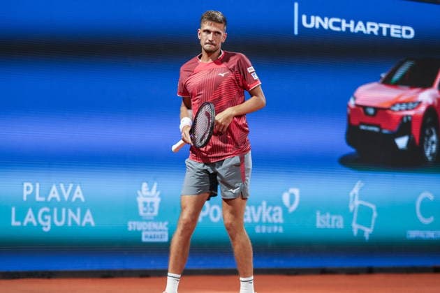 Umag 13.07.2026. Tenis PLAVA LAGUNA CROATIA OPEN Tennis PLAVA LAGUNA CROATIA OPEN Nz Vit Kopriva Fot. Kacper Staniec NEWSPIX.PL --- newspix.pl 