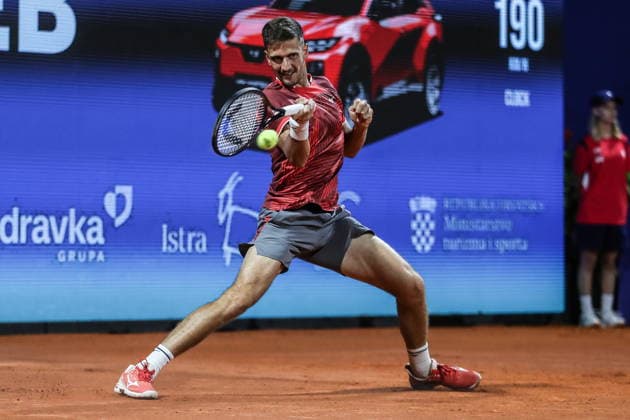 Umag 13.07.2026. Tenis PLAVA LAGUNA CROATIA OPEN Tennis PLAVA LAGUNA CROATIA OPEN Nz Vit Kopriva Fot. Kacper Staniec NEWSPIX.PL --- newspix.pl 