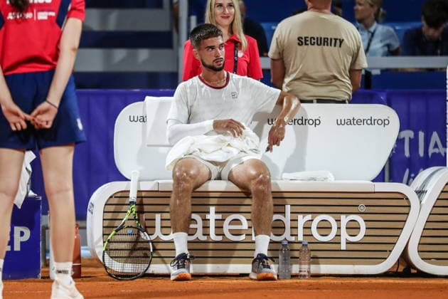 Umag 13.07.2026. Tenis PLAVA LAGUNA CROATIA OPEN Tennis PLAVA LAGUNA CROATIA OPEN Nz Dino Prizmic Fot. Kacper Staniec NEWSPIX.PL --- newspix.pl 