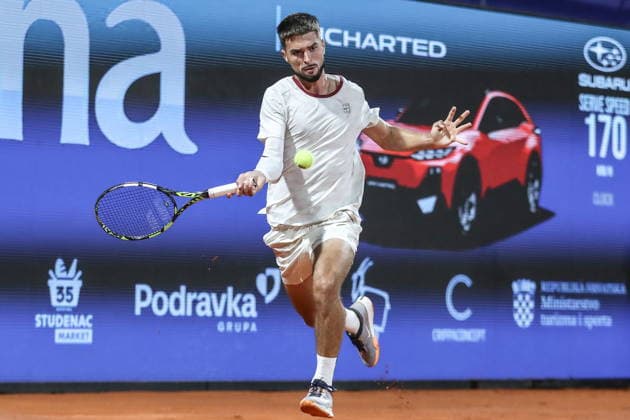 Umag 13.07.2026. Tenis PLAVA LAGUNA CROATIA OPEN Tennis PLAVA LAGUNA CROATIA OPEN Nz Dino Prizmic Fot. Kacper Staniec NEWSPIX.PL --- newspix.pl 