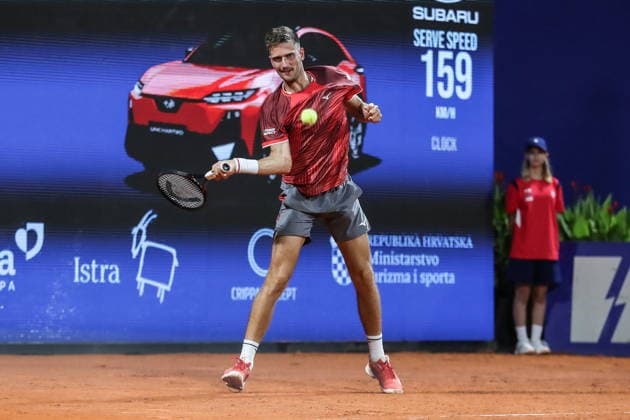 Umag 13.07.2026. Tenis PLAVA LAGUNA CROATIA OPEN Tennis PLAVA LAGUNA CROATIA OPEN Nz Vit Kopriva Fot. Kacper Staniec NEWSPIX.PL --- newspix.pl 