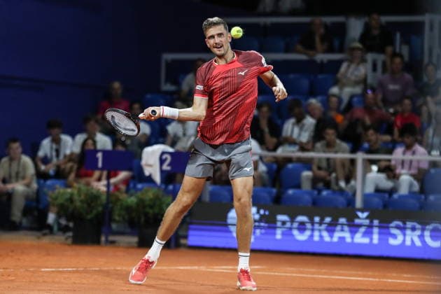 Umag 13.07.2026. Tenis PLAVA LAGUNA CROATIA OPEN Tennis PLAVA LAGUNA CROATIA OPEN Nz Vit Kopriva Fot. Kacper Staniec NEWSPIX.PL --- newspix.pl 