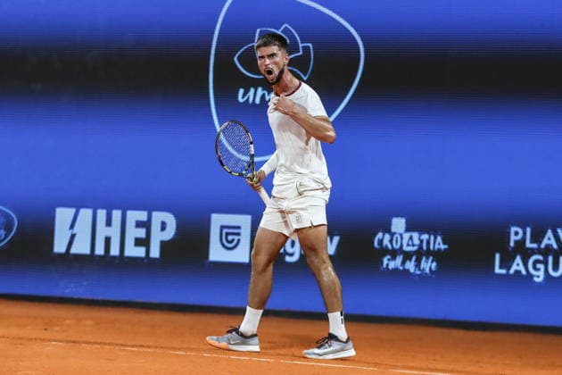 Umag 13.07.2026. Tenis PLAVA LAGUNA CROATIA OPEN Tennis PLAVA LAGUNA CROATIA OPEN Nz Dino Prizmic Fot. Kacper Staniec NEWSPIX.PL --- newspix.pl 