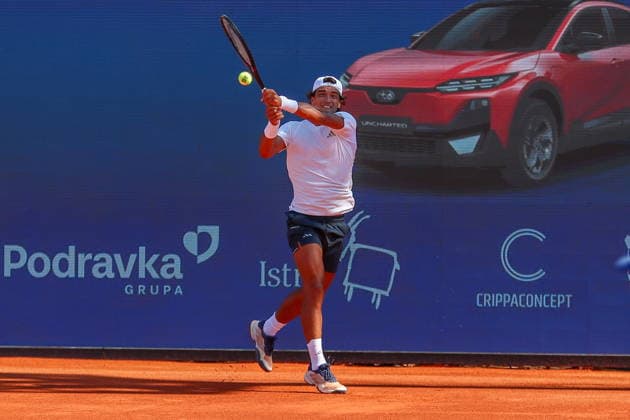 Umag 13.07.2026. Tenis PLAVA LAGUNA CROATIA OPEN Tennis PLAVA LAGUNA CROATIA OPEN Nz Henrque Rocha Fot. Kacper Staniec NEWSPIX.PL --- newspix.pl 