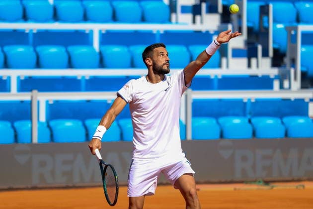 Umag 13.07.2026. Tenis PLAVA LAGUNA CROATIA OPEN Tennis PLAVA LAGUNA CROATIA OPEN Nz Damir Dzumhur Fot. Kacper Staniec NEWSPIX.PL --- newspix.pl 