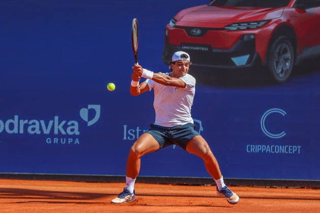 Umag 13.07.2026. Tenis PLAVA LAGUNA CROATIA OPEN Tennis PLAVA LAGUNA CROATIA OPEN Nz Henrque Rocha Fot. Kacper Staniec NEWSPIX.PL --- newspix.pl 
