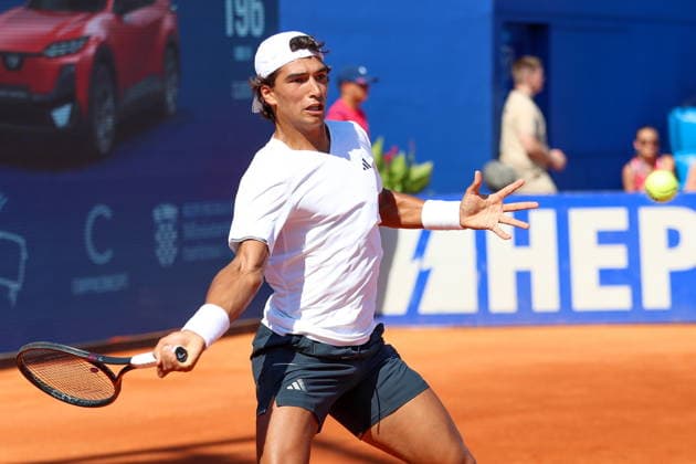Umag 13.07.2026. Tenis PLAVA LAGUNA CROATIA OPEN Tennis PLAVA LAGUNA CROATIA OPEN Nz Henrque Rocha Fot. Kacper Staniec NEWSPIX.PL --- newspix.pl 