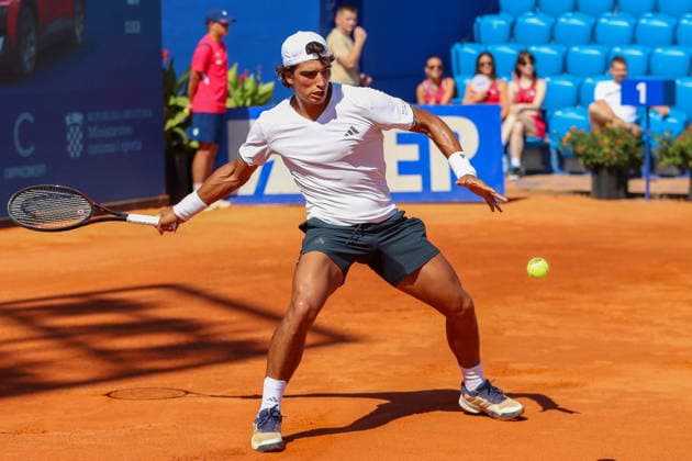 Umag 13.07.2026. Tenis PLAVA LAGUNA CROATIA OPEN Tennis PLAVA LAGUNA CROATIA OPEN Nz Henrque Rocha Fot. Kacper Staniec NEWSPIX.PL --- newspix.pl 