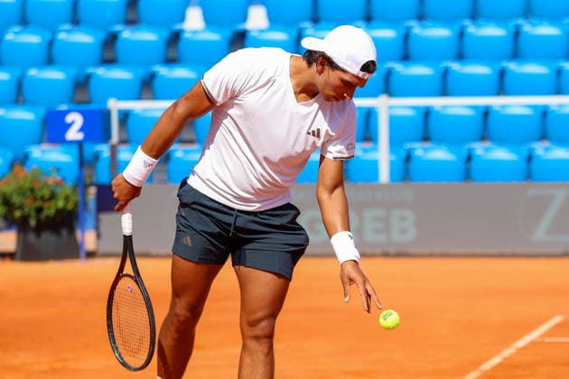 Umag 13.07.2026. Tenis PLAVA LAGUNA CROATIA OPEN Tennis PLAVA LAGUNA CROATIA OPEN Nz Henrque Rocha Fot. Kacper Staniec NEWSPIX.PL --- newspix.pl 