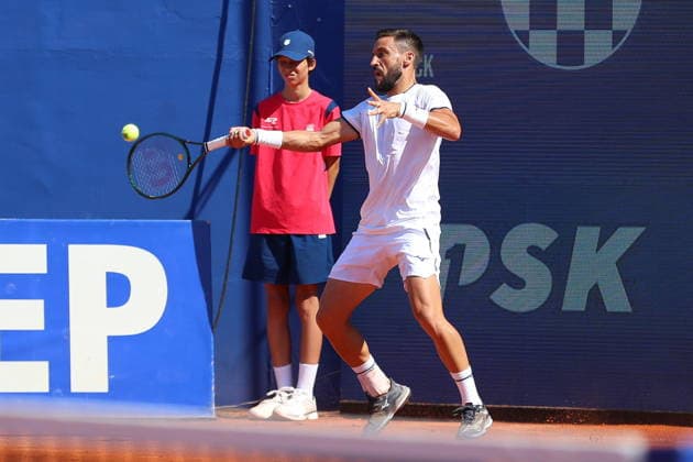 Umag 13.07.2026. Tenis PLAVA LAGUNA CROATIA OPEN Tennis PLAVA LAGUNA CROATIA OPEN Nz Damir Dzumhur Fot. Kacper Staniec NEWSPIX.PL --- newspix.pl 