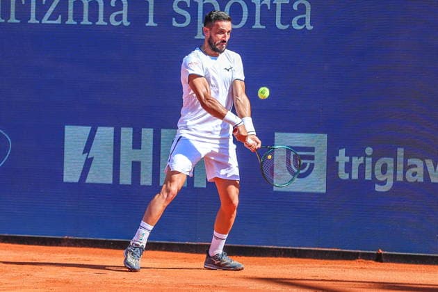 Umag 13.07.2026. Tenis PLAVA LAGUNA CROATIA OPEN Tennis PLAVA LAGUNA CROATIA OPEN Nz Damir Dzumhur Fot. Kacper Staniec NEWSPIX.PL --- newspix.pl 