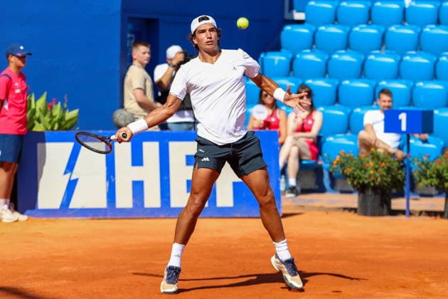Umag 13.07.2026. Tenis PLAVA LAGUNA CROATIA OPEN Tennis PLAVA LAGUNA CROATIA OPEN Nz Henrque Rocha Fot. Kacper Staniec NEWSPIX.PL --- newspix.pl 