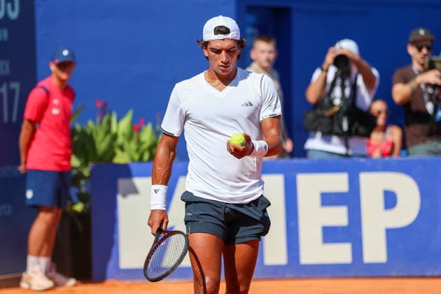 Umag 13.07.2026. Tenis PLAVA LAGUNA CROATIA OPEN Tennis PLAVA LAGUNA CROATIA OPEN Nz Henrque Rocha Fot. Kacper Staniec NEWSPIX.PL --- newspix.pl 