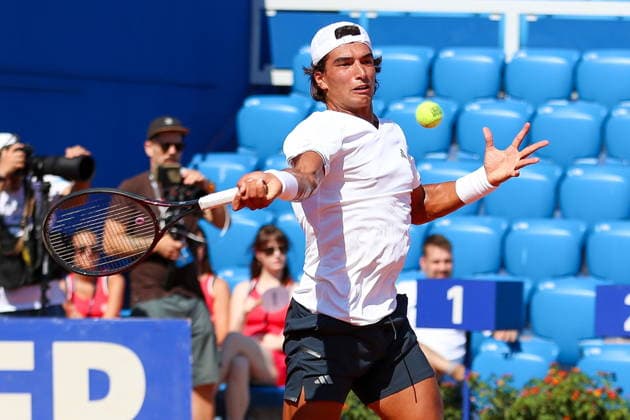 Umag 13.07.2026. Tenis PLAVA LAGUNA CROATIA OPEN Tennis PLAVA LAGUNA CROATIA OPEN Nz Henrque Rocha Fot. Kacper Staniec NEWSPIX.PL --- newspix.pl 