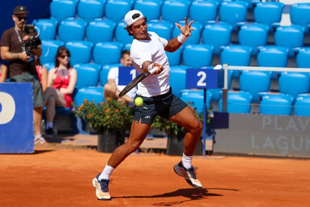 Umag 13.07.2026. Tenis PLAVA LAGUNA CROATIA OPEN Tennis PLAVA LAGUNA CROATIA OPEN Nz Henrque Rocha Fot. Kacper Staniec NEWSPIX.PL --- newspix.pl 