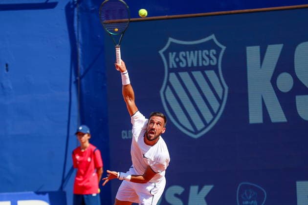 Umag 13.07.2026. Tenis PLAVA LAGUNA CROATIA OPEN Tennis PLAVA LAGUNA CROATIA OPEN Nz Damir Dzumhur Fot. Kacper Staniec NEWSPIX.PL --- newspix.pl 