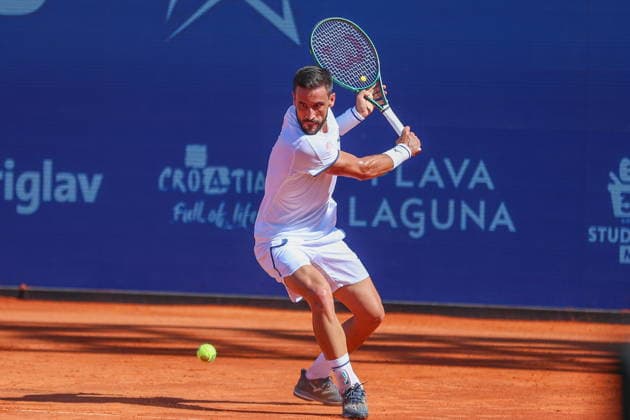 Umag 13.07.2026. Tenis PLAVA LAGUNA CROATIA OPEN Tennis PLAVA LAGUNA CROATIA OPEN Nz Damir Dzumhur Fot. Kacper Staniec NEWSPIX.PL --- newspix.pl 