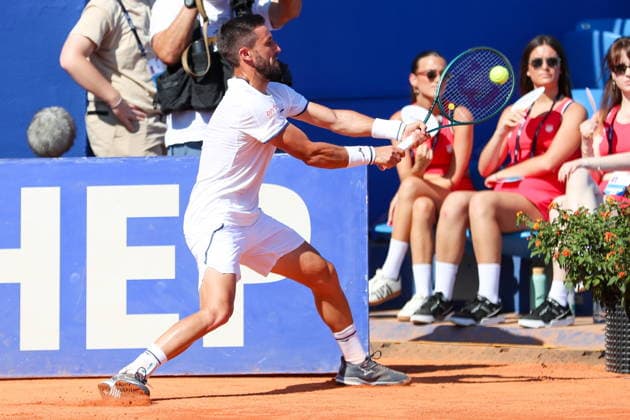 Umag 13.07.2026. Tenis PLAVA LAGUNA CROATIA OPEN Tennis PLAVA LAGUNA CROATIA OPEN Nz Damir Dzumhur Fot. Kacper Staniec NEWSPIX.PL --- newspix.pl 