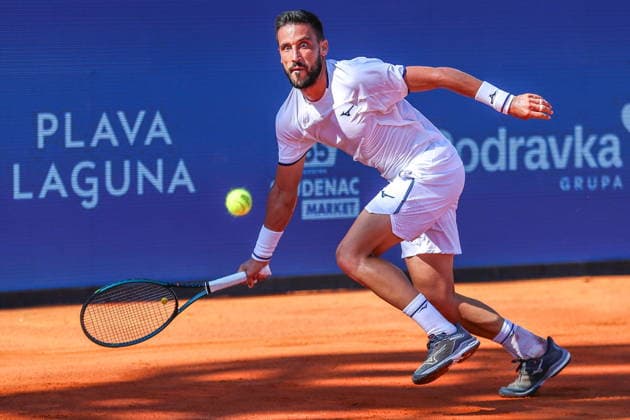 Umag 13.07.2026. Tenis PLAVA LAGUNA CROATIA OPEN Tennis PLAVA LAGUNA CROATIA OPEN Nz Damir Dzumhur Fot. Kacper Staniec NEWSPIX.PL --- newspix.pl 