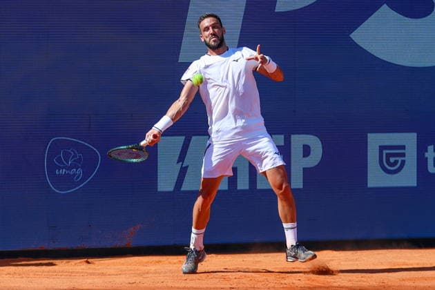 Umag 13.07.2026. Tenis PLAVA LAGUNA CROATIA OPEN Tennis PLAVA LAGUNA CROATIA OPEN Nz Damir Dzumhur Fot. Kacper Staniec NEWSPIX.PL --- newspix.pl 
