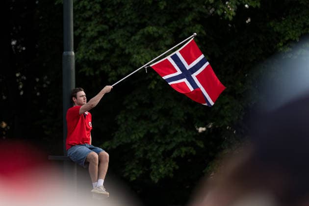 260713 Fans of Norway at a team reception during day 33 of the FIFA World Cup, WM, Weltmeisterschaft, Fussball 2026 on July 13, 2026 in Oslo. Photo: Marius Nordnes BILDBYRAN COP 185 VG0993 bbeng fotball football soccer fotboll fifa world cup vm fotball-vm vm 2026 norge norway team reception publik *** July 13, 2026: Fans of Norway at a team reception on day 33 of the 2026 FIFA World Cup, 2026 in Oslo. Photo by Marius Nordnes. BILDBYRAN COP 185 VG0993 bbeng soccer football fotboll FIFA World Cup World Cup 2026 Norway team reception audience  Copyright: MARIUSxNORDNES BB260713BB345