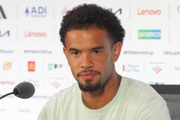 Warren Zaïre-Emery of France speaks at a press conference, PK, Pressekonferenz in Dallas, Texas, 13 July 2026. France national team, Nationalteam press conference !ACHTUNG: NUR REDAKTIONELLE NUTZUNG!  Copyright: xKennethxFernándezx GR1008 20260713-55020885543_1