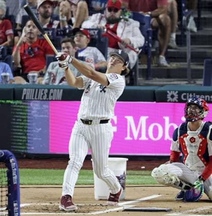 Baseball: MLB, Baseball Herren, USA All-Star Home Run Derby Munetaka Murakami of the Chicago White Sox competes in the MLB All-Star Home Run Derby on July 13, 2026, at Citizens Bank Park in Philadelphia.  A14AA0005623017P