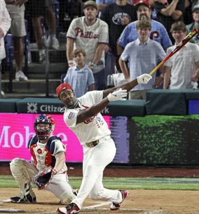 Baseball: MLB, Baseball Herren, USA All-Star Home Run Derby Jordan Walker of the St. Louis Cardinals competes in the MLB All-Star Home Run Derby on July 13, 2026, at Citizens Bank Park in Philadelphia.  A14AA0005623022P
