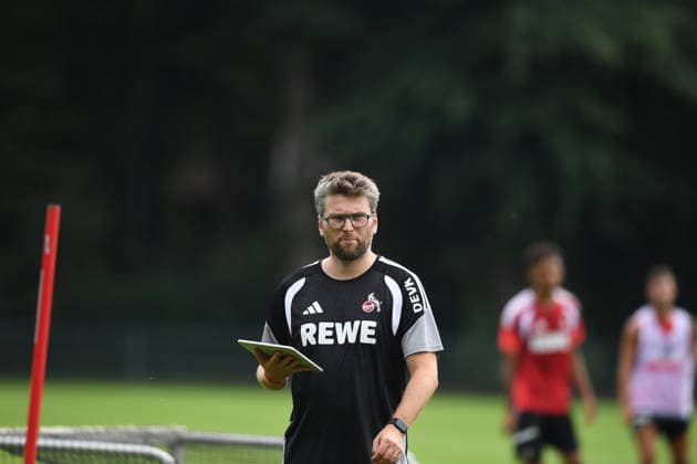 13.07.2026, xophax, Fussball 1.Bundesliga, 1.FC Koeln , Trainingsauftakt am Geissbockheim. Athletik - Trainer Tillmann Bockhorst ( 1.FC Köln ) Koeln *** July 13, 2026, xophax, Soccer, Bundesliga 1, 1. FC Köln, Training kicks off at Geissbockheim; Athletic Trainer Tillmann Bockhorst, 1. FC Köln