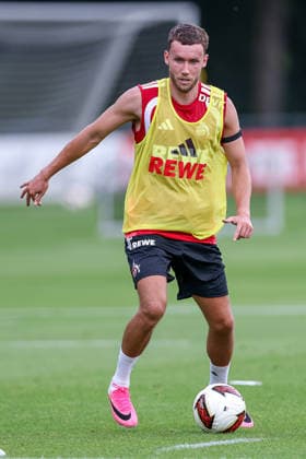 13.07.2026, Fußball, Trainingsauftakt 1.FC Köln, 1. Fußball Bundesliga, Geißbockheim, Saison 2026 2027: Luca Waldschmidt (1FC Koeln 07) beim ersten Training der neuen Saison 26 27 DFB regulations prohibit any use of photographs as image sequences and or quasi-video. Nordrhein-Westfalen Deutschland *** July 13, 2026, Soccer, 1. FC Köln s first training session, 1 Bundesliga, Geißbockheim, 2026–2027 season: Luca Waldschmidt at 1. FC Köln’s first training session of the new 2026–2027 season. DFB regulations prohibit any use of photographs as image sequences and or quasi-video. North Rhine-Westphalia, Germany