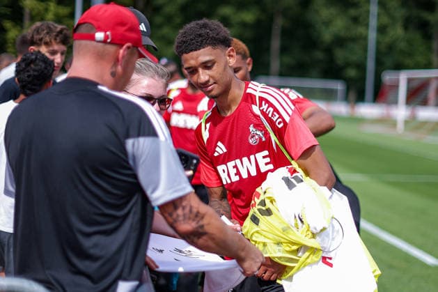 13.07.2026, Fußball, Trainingsauftakt 1.FC Köln, 1. Fußball Bundesliga, Geißbockheim, Saison 2026 2027: Nilas Yacobi beim ersten Training der neuen Saison 26 27 DFB regulations prohibit any use of photographs as image sequences and or quasi-video. Nordrhein-Westfalen Deutschland *** July 13, 2026, Soccer, 1. FC Köln’s first training session, Bundesliga, Geißbockheim, 2026–2027 season. Nilas Yacobi at the first training session of the new 2026–2027 season. DFB regulations prohibit any use of photographs as image sequences and or quasi-video. North Rhine-Westphalia, Germany