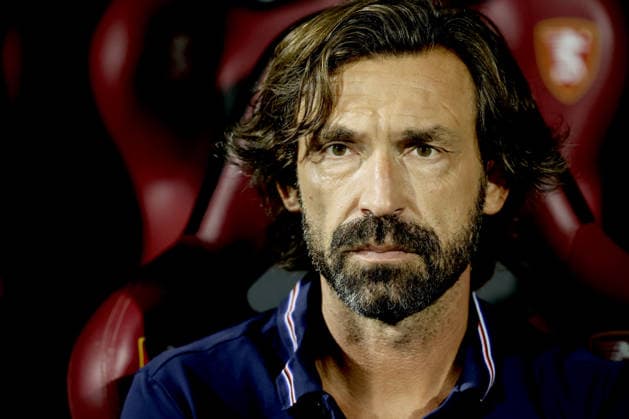 Andrea Pirlo allenatore (UC Sampdoria); durante la partita tra Salernitana e Sampdoria del Campionato italiano di calcio Serie BKT 2024 2025 - Stadio Arechi, Salerno, Italia - 27 Agosto 2024 -  Copyright: xAlessandroxGarofalo LaPressex
