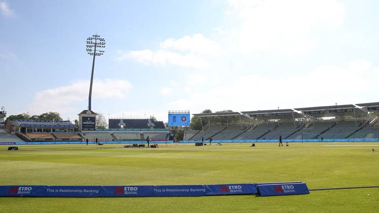BIRMINGHAM, ENGLAND - JULY 14: General view inside the ground before the 1st Metro Bank ODI match between England and India at Edgbaston on July 14, 2026 in Birmingham, England.  Copyright: xJayxPatel SPPx Sportspressphoto_SPR190400