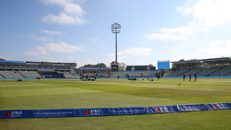 BIRMINGHAM, ENGLAND - JULY 14: General view inside the ground before the 1st Metro Bank ODI match between England and India at Edgbaston on July 14, 2026 in Birmingham, England.  Copyright: xJayxPatel SPPx Sportspressphoto_SPR190401