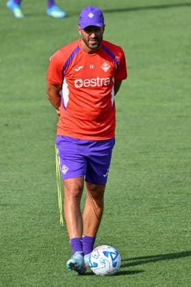 SOCCER - Serie A - ACF Fiorentina training session Photo by IPA ABACAPRESS.COM86667431 - ACF Fiorentina coach Fabio Grosso during an ACF Fiorentina training session for an Italian Serie A soccer match in Bagno a Ripoli (FI), Italy, July 13, 2026 Bagno a Ripoli (FI) Italy  Copyright: xIPAxSport ABACAx