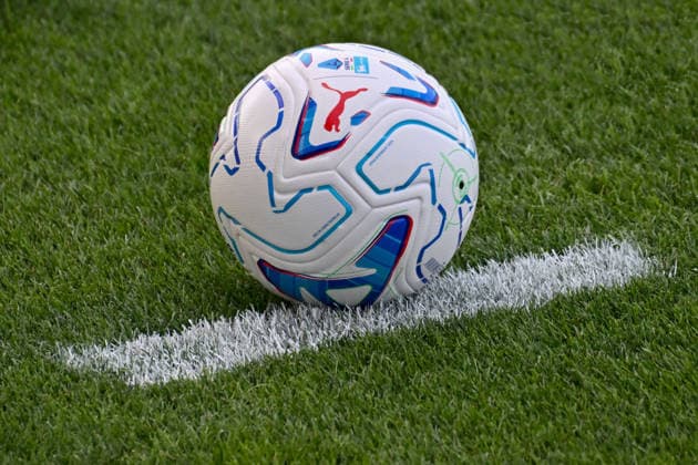 IPA86667546 - The official Puma Serie A Enilive 2026 2027 match ball during an ACF Fiorentina training session, an Italian Serie A soccer match in Bagno a Ripoli (FI), Italy, July 13, 2026  Copyright: xLisaxGuglielmi IPAxSportx xx 86667546