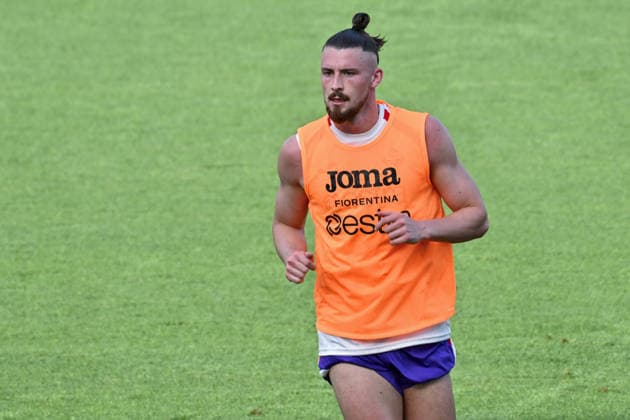 IPA86667547 - ACF Fiorentina defender Radu Dragusin during an ACF Fiorentina training session for an Italian Serie A soccer match in Bagno a Ripoli (FI), Italy, July 13, 2026  Copyright: xLisaxGuglielmi IPAxSportx xx 86667547