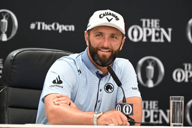 Jon Rahm (ESP) press conference, PK, Pressekonferenz 154th Open Golf Championships, Royal Birkdale, Southport, UK - 14 Jul 2026Southport Royal Birkdale United Kingdom  Copyright: xGreigxCowie Shutterstockx 16988289bo