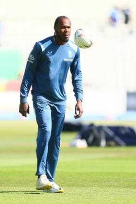 Jofra Archer of England during the warm up England v India, First Metro Bank One Day International, International Cricket, Edgbaston, Birmingham, UK - 14 Jul 2026Birmingham Edgbaston United Kingdom  Copyright: xPaulxCurrie Shutterstockx 16989400i