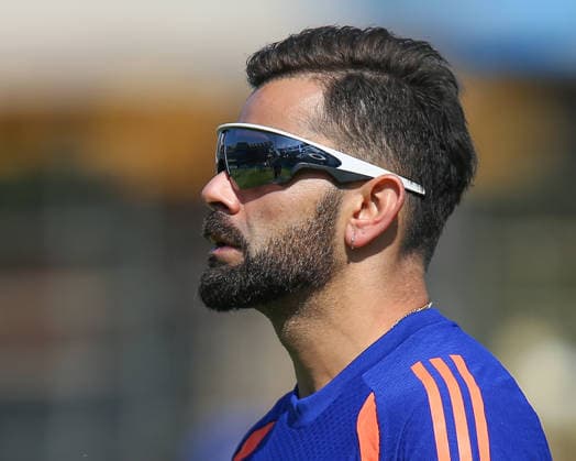 BIRMINGHAM, ENGLAND - JULY 14: Virat Kohli of India warms up before the 1st Metro Bank ODI match between England and India at Edgbaston on July 14, 2026 in Birmingham, England.  Copyright: xJayxPatel SPPx Sportspressphoto_SPR190413