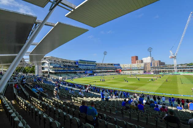 England v India, Metro Bank One Day International General view inside Edgbaston Stadium ahead of the Metro Bank One Day international match, Länderspiel, Nationalmannschaft between England and India at Edgbaston, Birmingham, UK on 14 July 2026. Birmingham Edgbaston West Midlands UK Editorial use only , Copyright: xGrahamxHuntx PSI-24506-0005