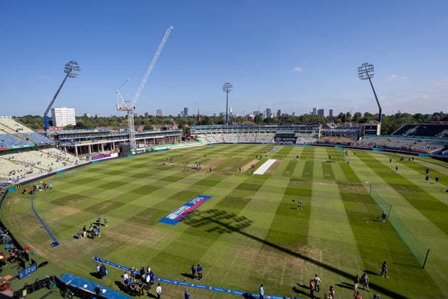 England v India, Metro Bank One Day International General view before the Metro Bank One Day international match, Länderspiel, Nationalmannschaft between England and India at Edgbaston, Birmingham, UK on 14 July 2026. Birmingham Edgbaston West Midlands UK Editorial use only , Copyright: xManjitxNarotrax PSI-24512-0001