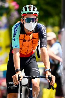 Tour de France 2026 Stage 10 LE LIORAN, FRANCE - JULY 14 : Seixas Paul (FRA) of Decathlon CMA CGM Team before the start of the race during stage 10 of the 113rd edition of Tour de France an UCI World Tour 2.UWT cycling road race stage for Men Elite of 167 km with start in Aurillac and finish in Le Lioran on July 14, 2026 in Le Lioran, France, 14 07 2026 Le Lioran France  Copyright: xTomasxSiskx