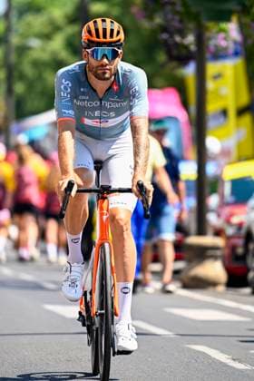Tour de France 2026 Stage 10 LE LIORAN, FRANCE - JULY 14 : Ganna Filippo (ITA) of Netcompany INEOS before the start of the race during stage 10 of the 113rd edition of Tour de France an UCI World Tour 2.UWT cycling road race stage for Men Elite of 167 km with start in Aurillac and finish in Le Lioran on July 14, 2026 in Le Lioran, France, 14 07 2026 Le Lioran France  Copyright: xTomasxSiskx