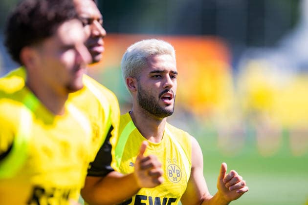Bundesliga, Borussia Dortmund öffentliches Training am 14.07.2026, Saisonstart 2026 2027 in Dortmud Yann Couto *** Bundesliga, Borussia Dortmund public training session on July 14, 2026, start of the 2026–2027 season in Dortmund, Yann Couto Copyright: xDavidxInderliedx